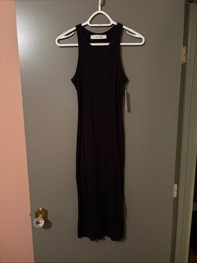 Lizard Thicket Black Sleeveless Maxi Dress